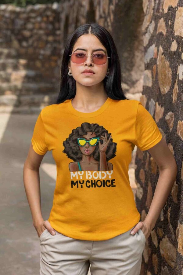 My body Women Printed T-shirt