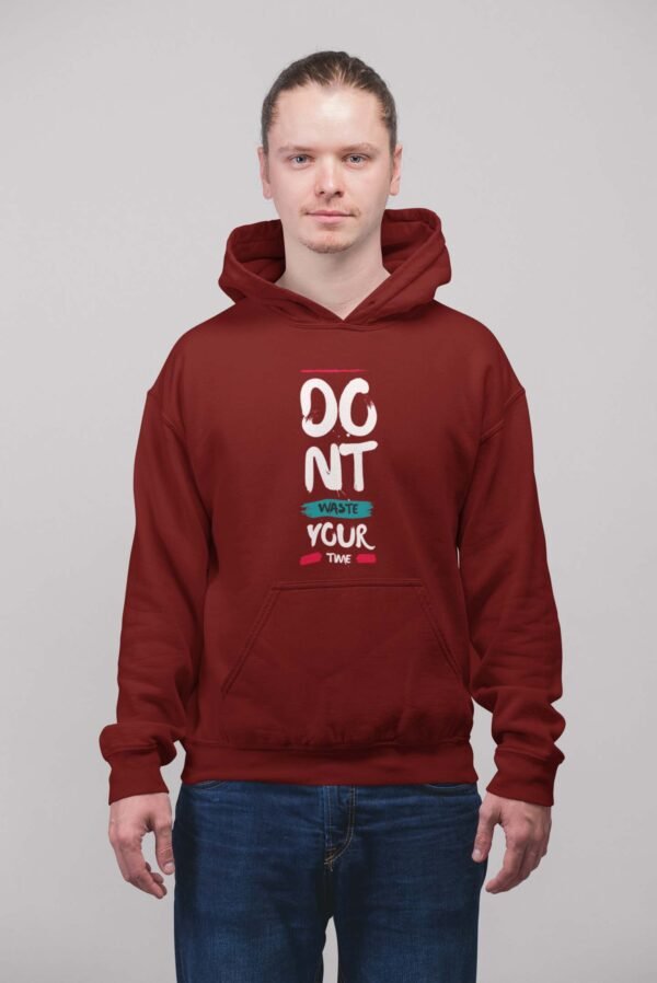 Do not Men Printed Hoodie