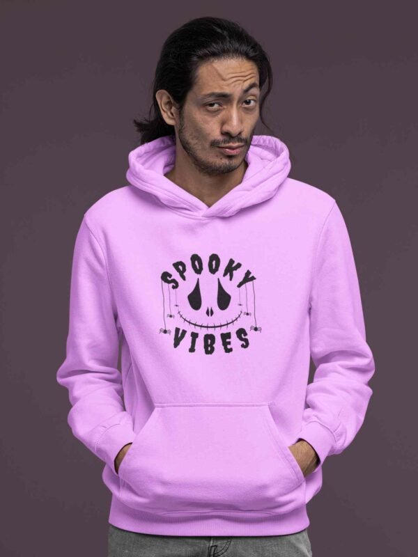 Spooky Vibes Men Printed Hoodie