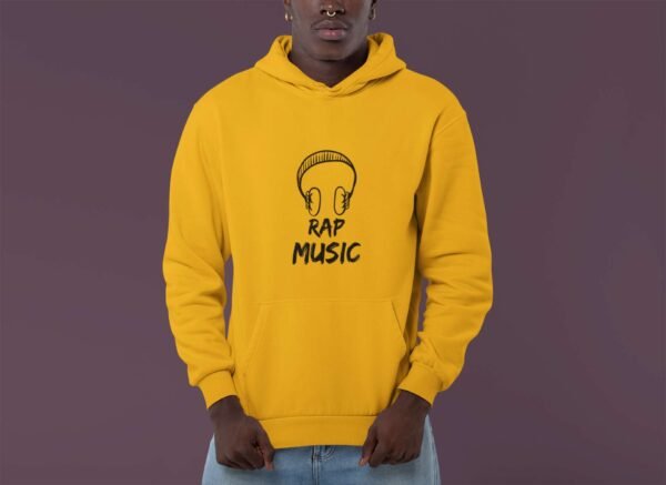 Musics Men Printed Hoodie