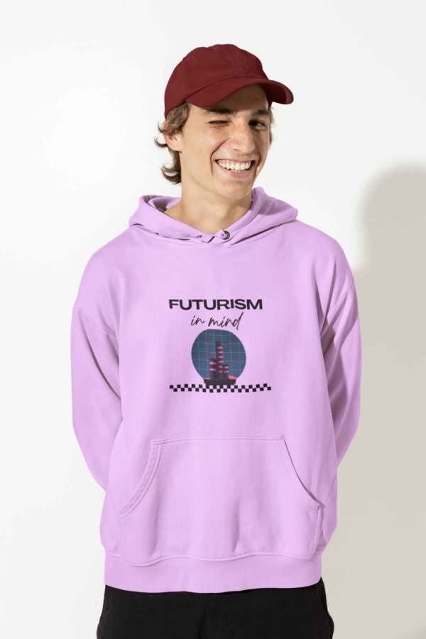 Futurism Men Printed Hoodie