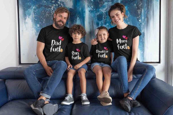 Family Fuel Family Printed T-Shirt