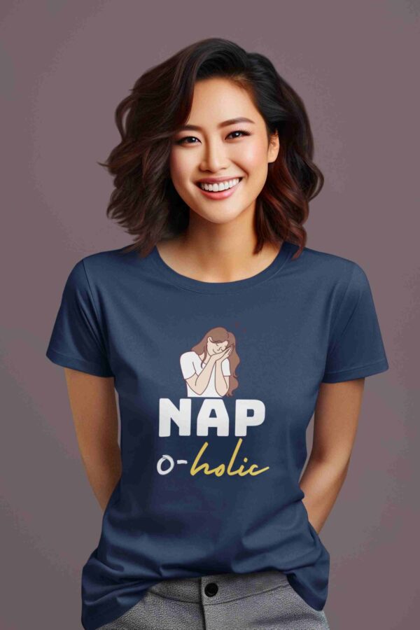 Nap oholic Women Printed T-shirt