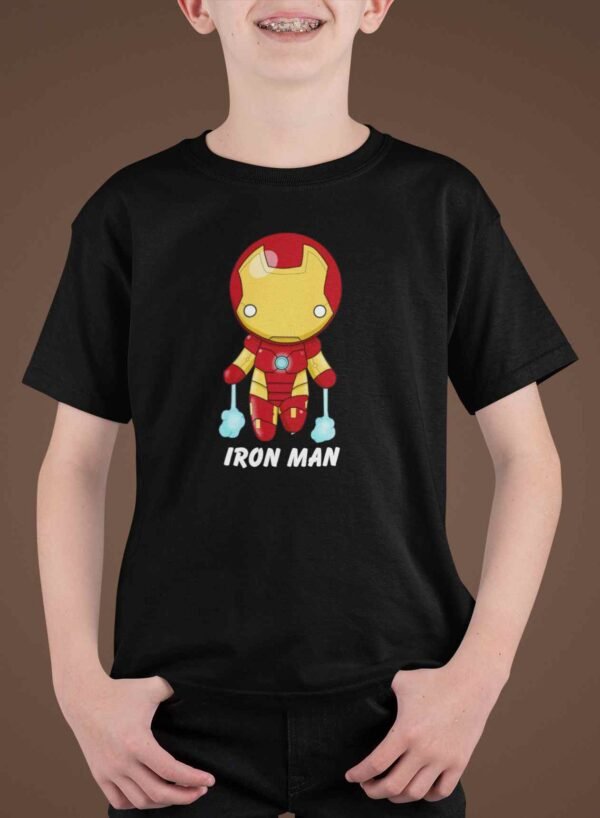 Ironn Man Kids Printed T-Shirt