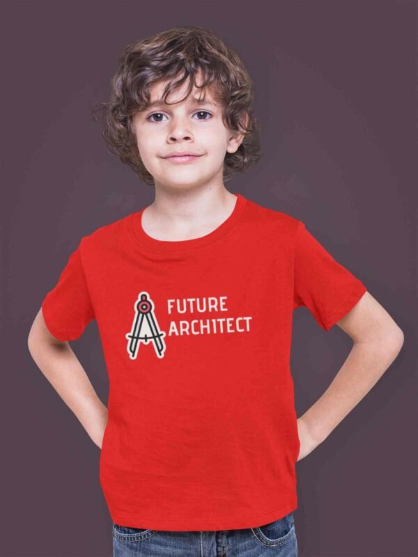 Future Architect Kids Printed T-Shirt
