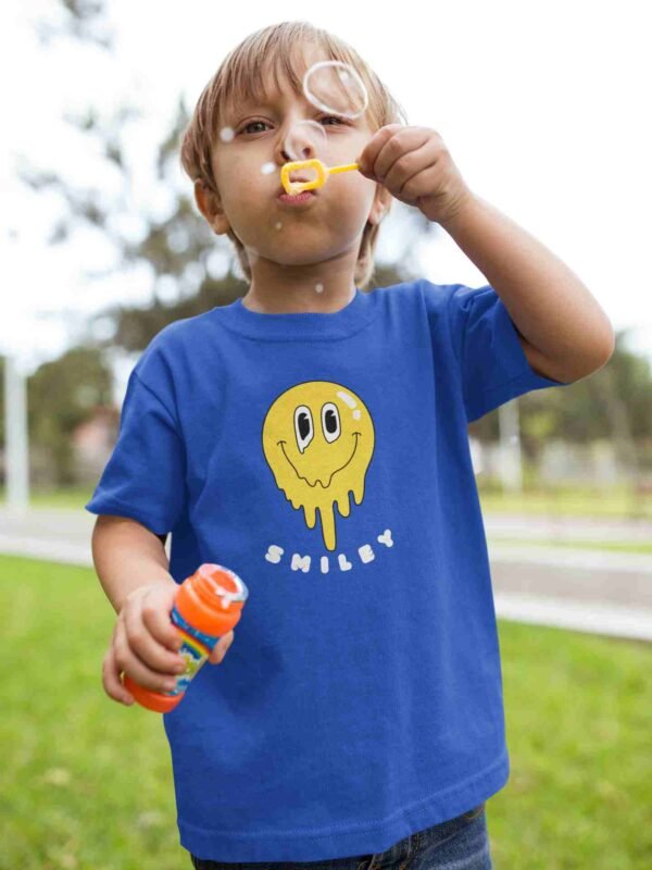 Smiley Kids Printed T-Shirt