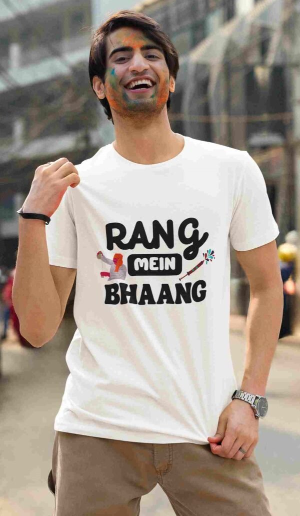 Rang Me Bhaang Men Printed T-Shirt