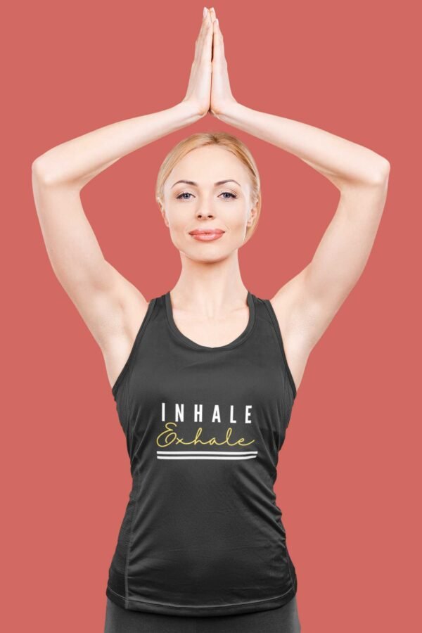 Inhale Exhale Women Printed Tank Top