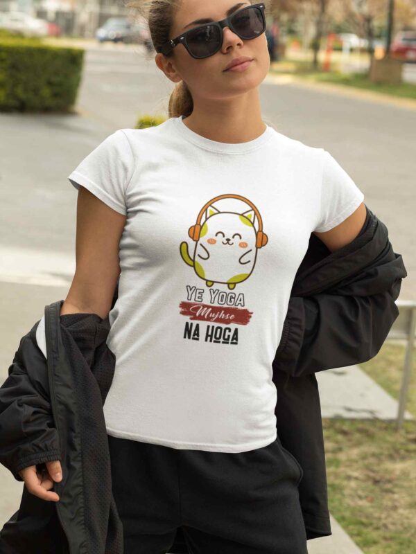 International Yoga Day Tshirt for Women