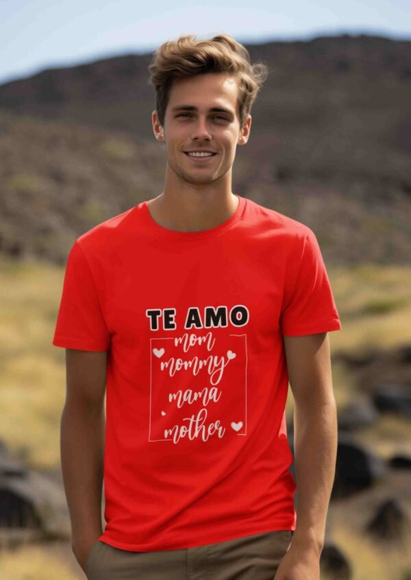 Mother's day Printed Tshirt For Men