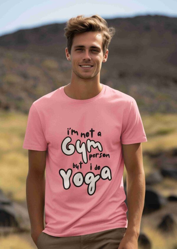 International Yoga Day Printed Mens T-Shirt