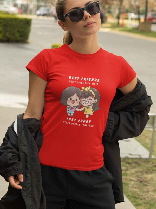 Friendship Day Tshirt for Women