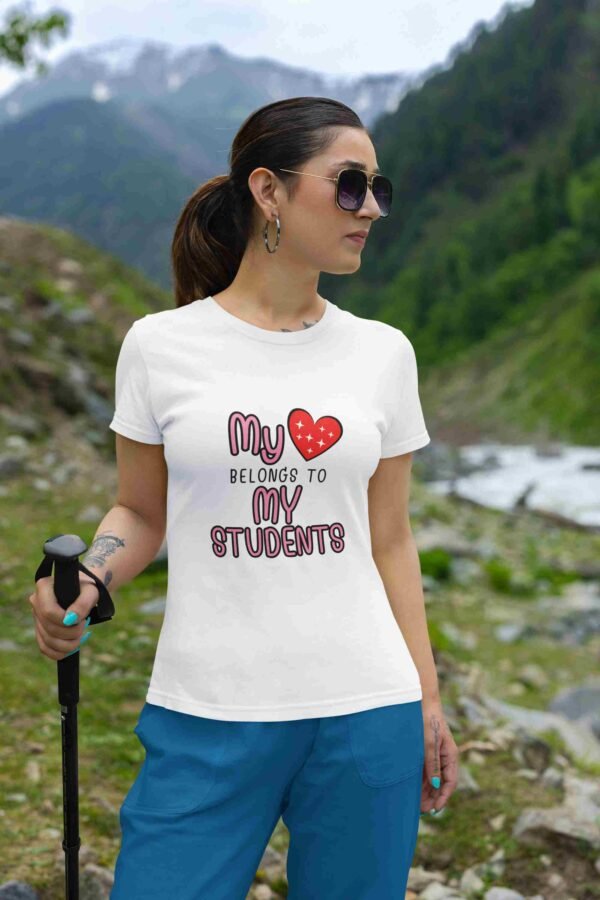 Womens Printed Tshirt for Teachers Day