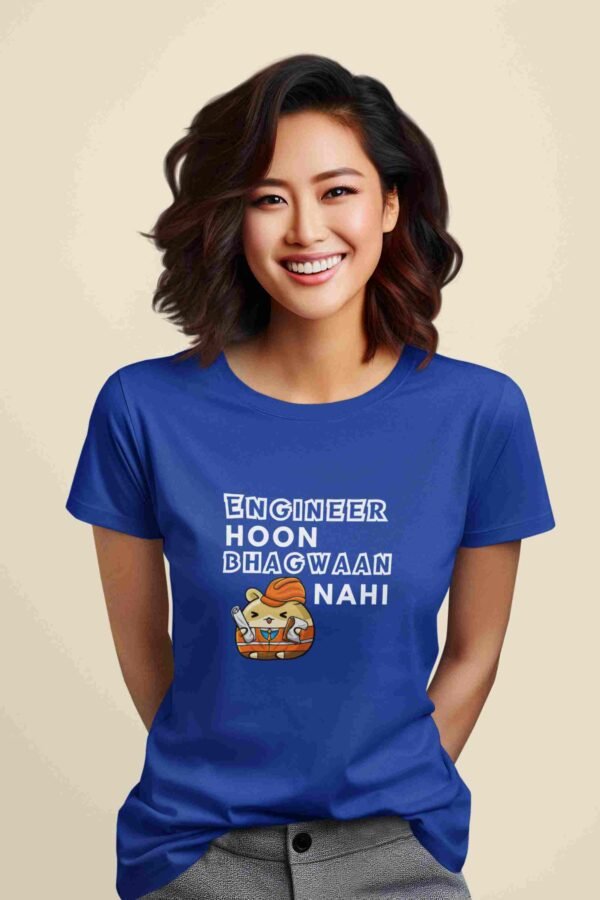 Womens Printed Tshirt for Engineers Day