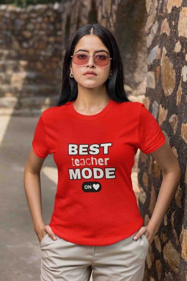 Teacher's Day Printed tshirt for Women