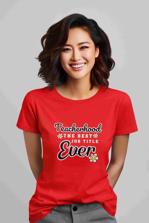 Womens Tshirt for Teachers Day