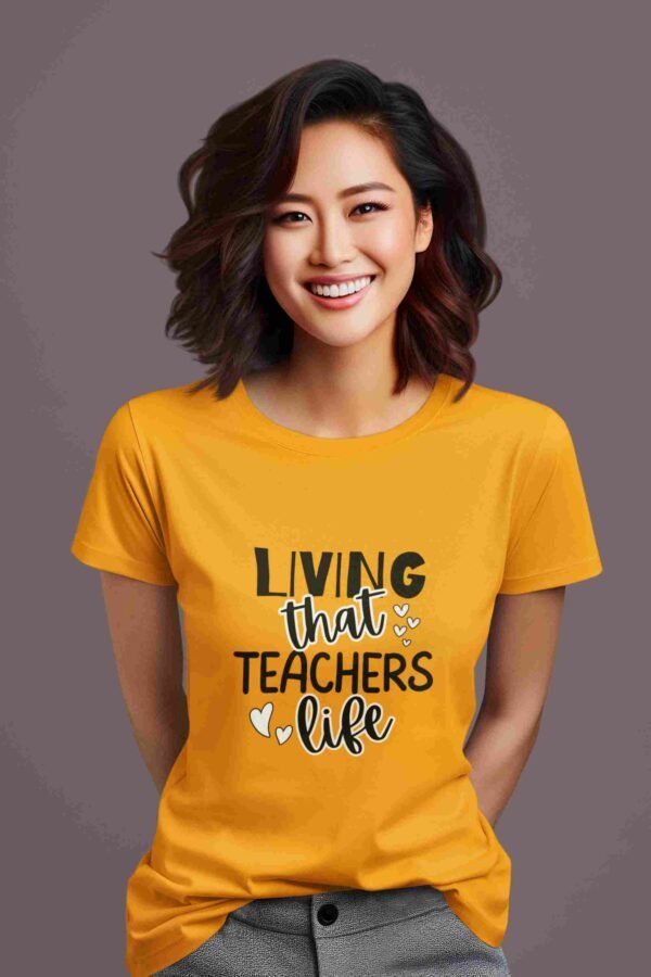 Womens Printed Tshirt for Teachers Day