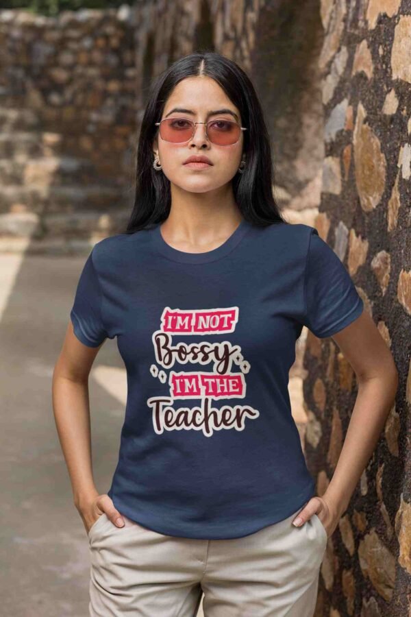 Teachers Day Printed tshirt for Women