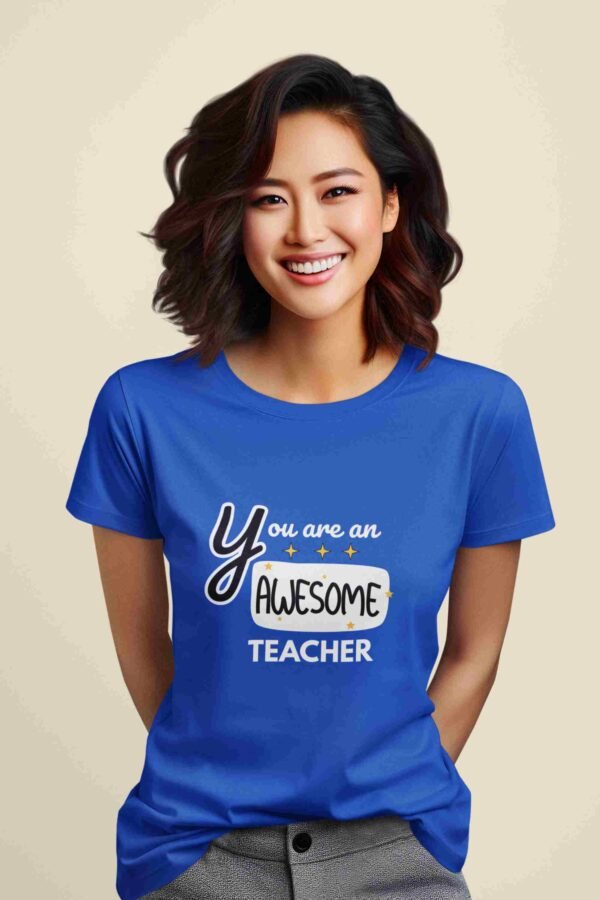 Teacher's Day Printed tshirt for Women